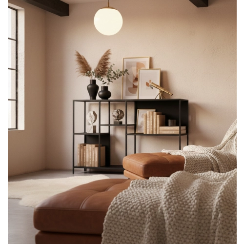 REGAŁ NA KSIĄŻKI METALOWE   RNK-184